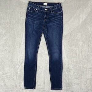 Hudson Jeans Women's 26 Krista Super‎ Skinny Dark Wash Stretch Denim Pants City